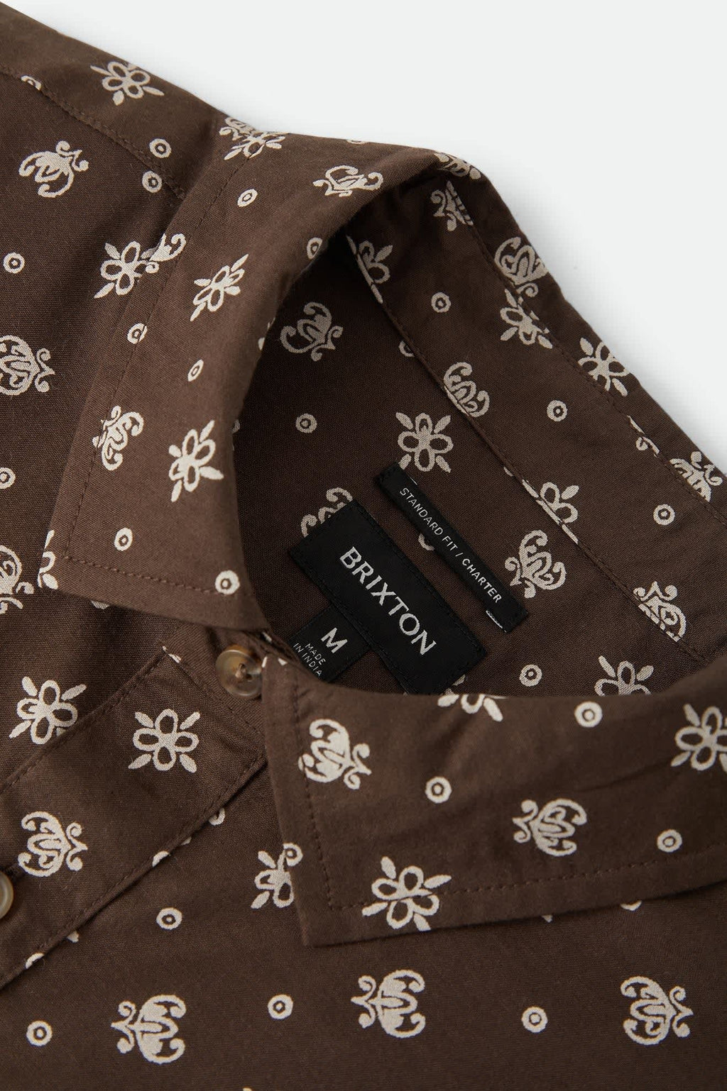 Charter Print Shirt - Walnut Brown Bandana