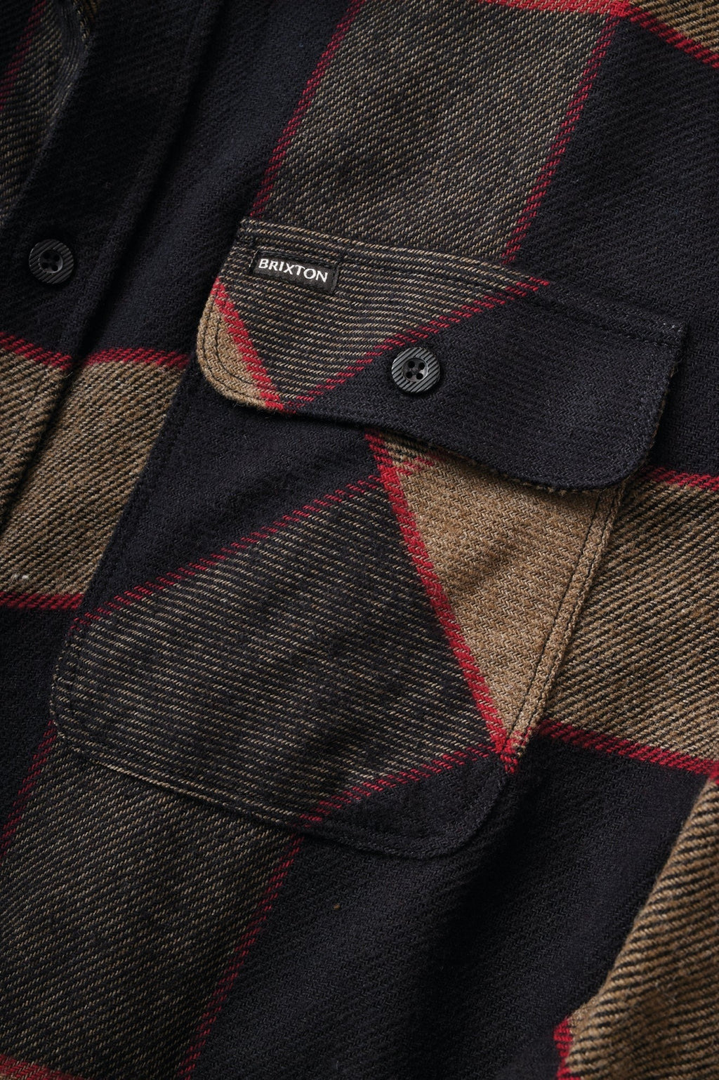 Bowery Flannel - Heather Grey/Charcoal