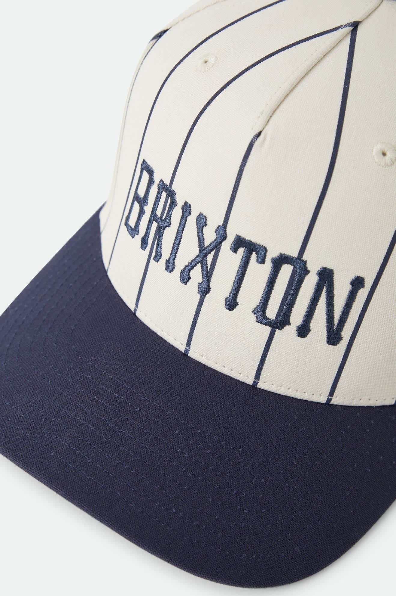 Homerun Snapback - Off White/Washed Navy