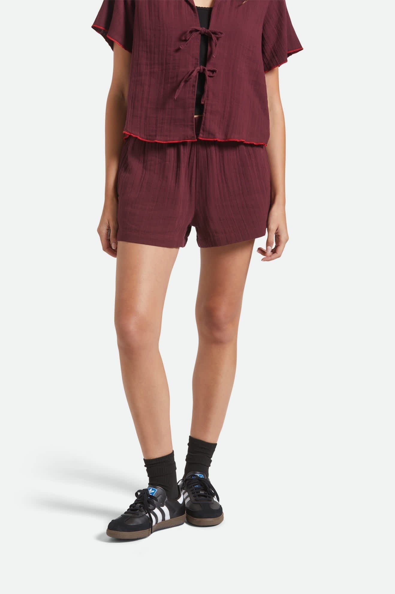 Women's Wandering Short - Port