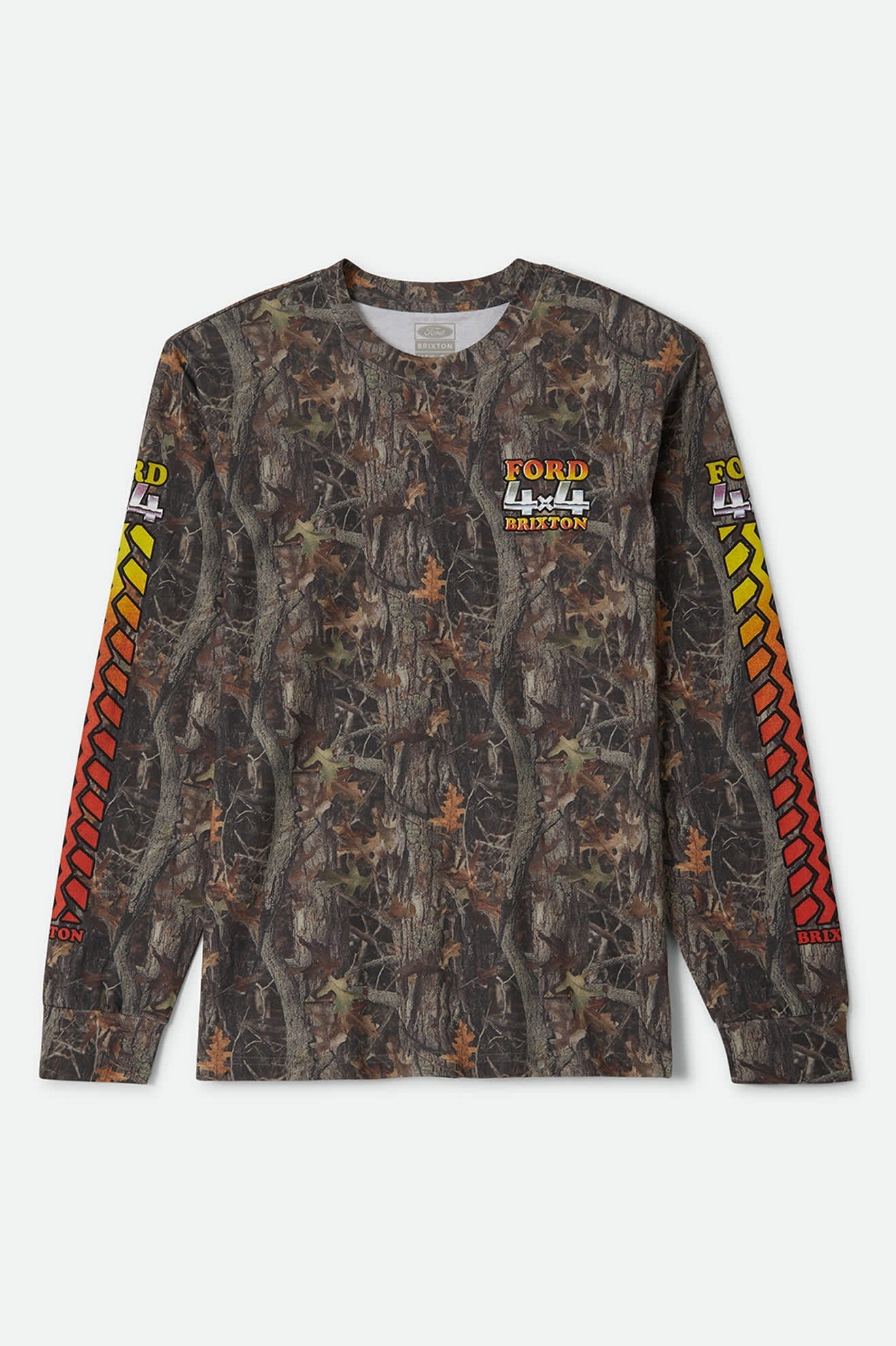 Ford 4x4 Chrome T-Shirt - Boxwood Green