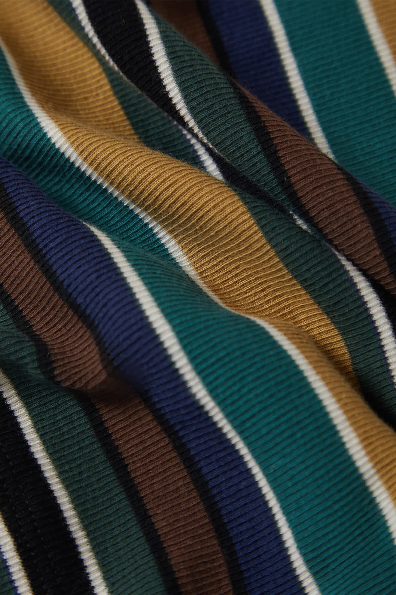 Ringer Organic A-Tank - Multi Retro Stripe