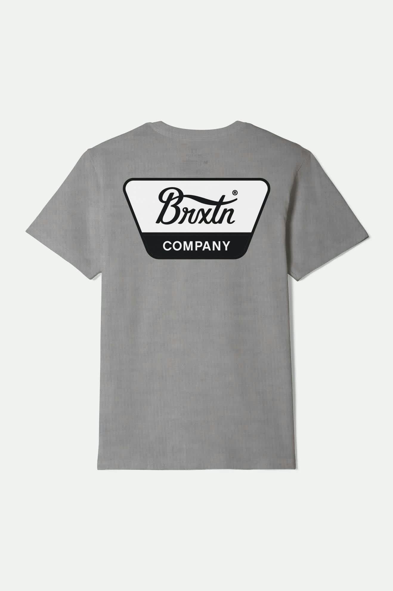 Linwood S/S Standard T-Shirt - Heather Grey/Black/White