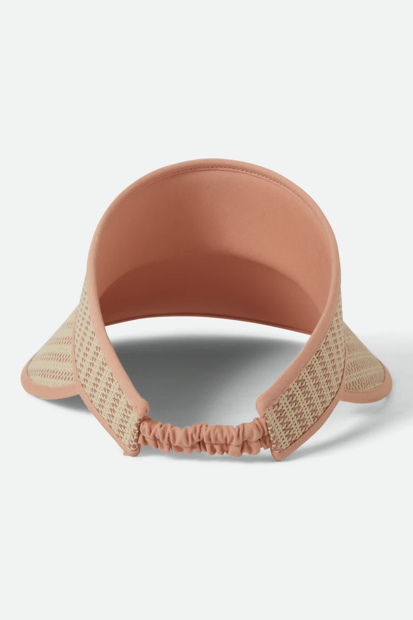 Newport Straw Visor - Italian Clay/Natural