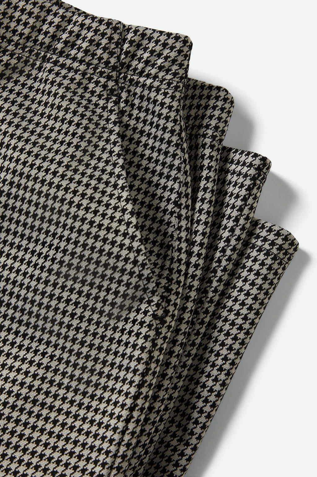 Houndstooth Leisure Trouser Pant - Winter White/Black