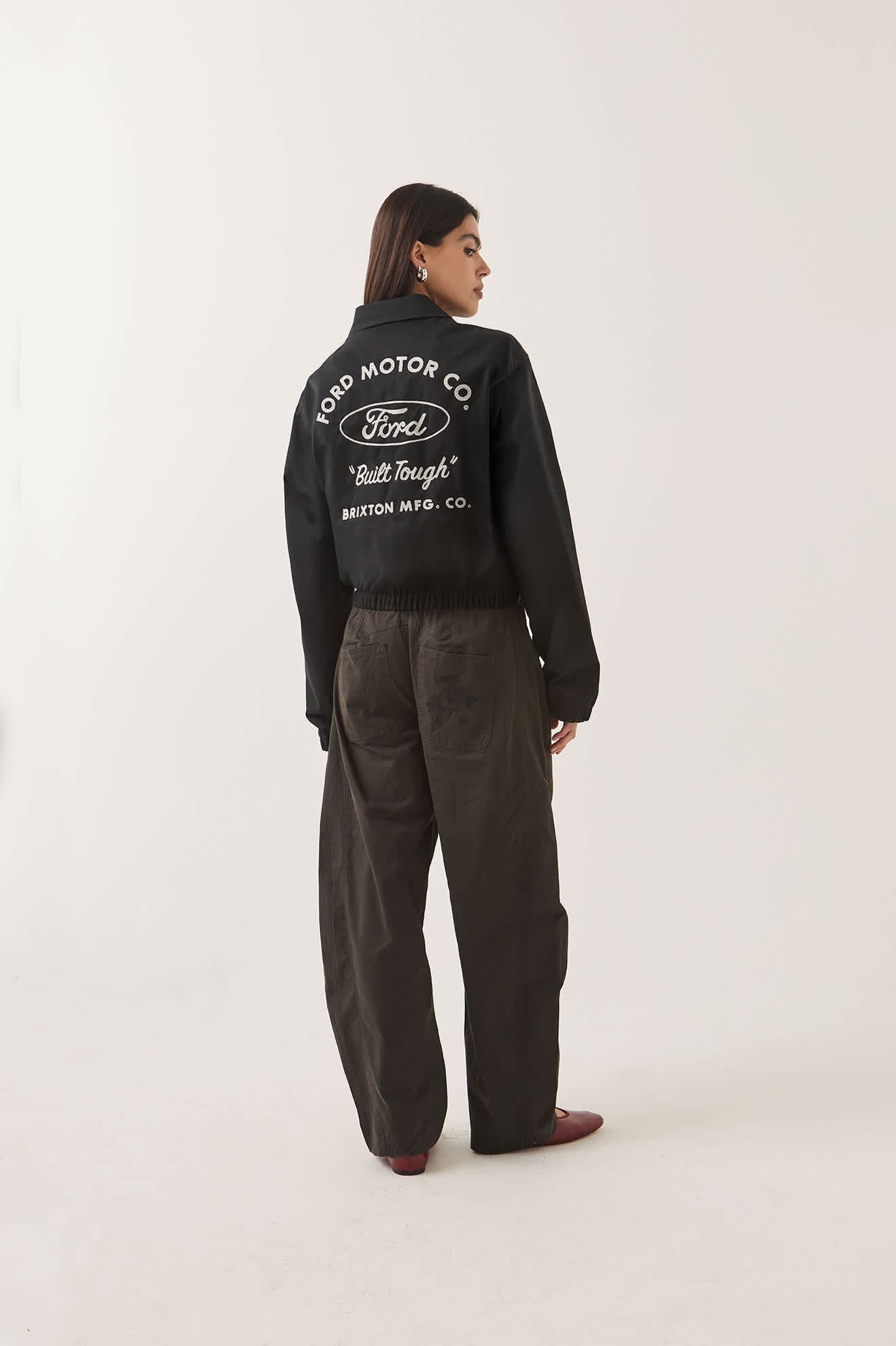 Ford Built Tough Harrington Jacket - Burnt Rubber
