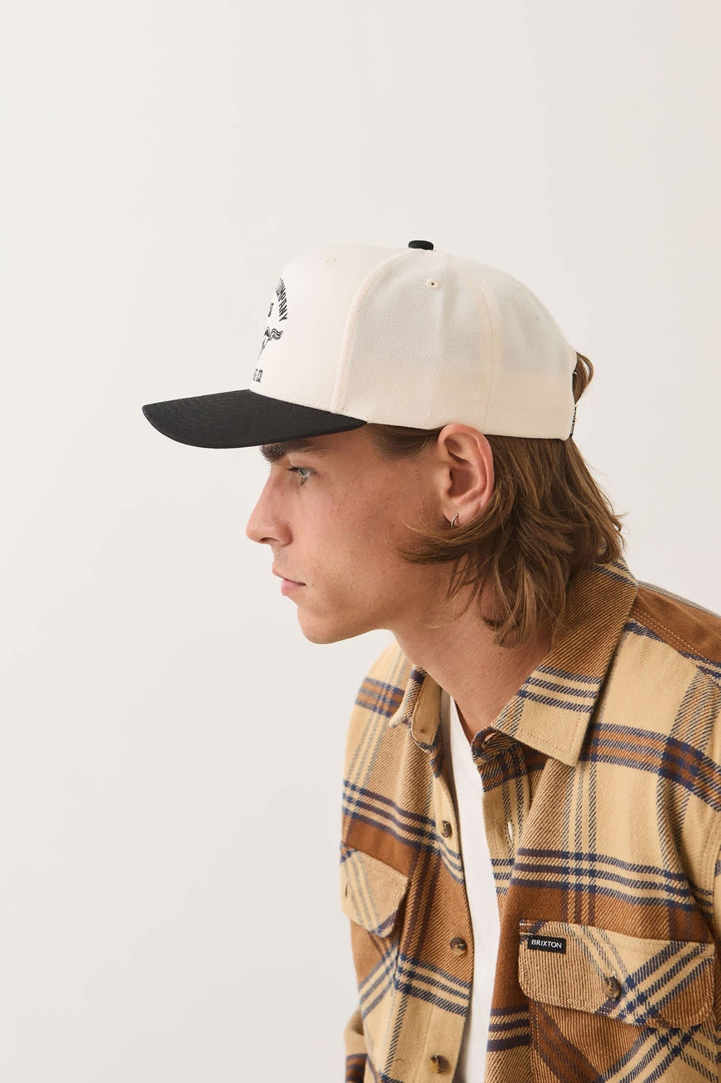 Ford Mustang Snapback - Wimbledone White/Burnt Rubber
