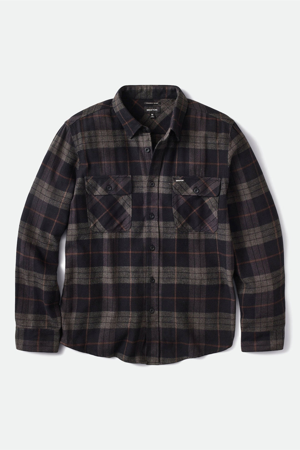 Bowery Flannel - Black/Charcoal
