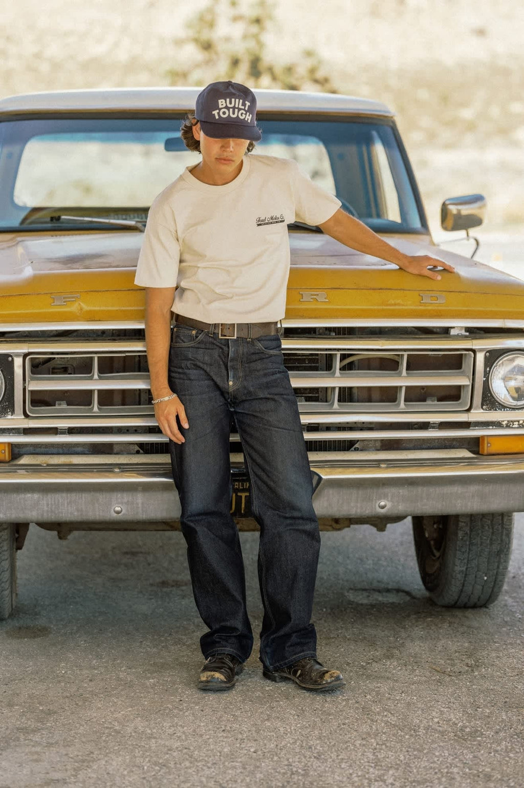 Ford 71 Pickup T-Shirt - Wimbledon White