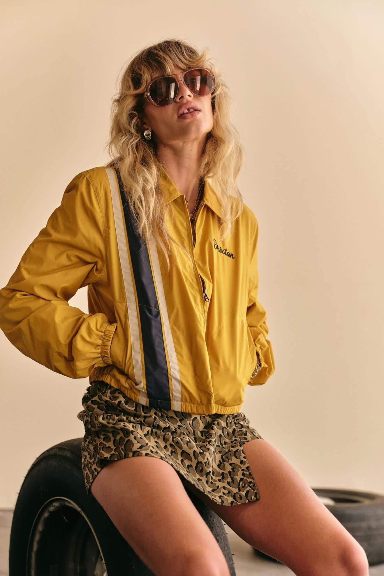 Goodyear Mechanics Women's Garage Jacket - Nugget Gold
