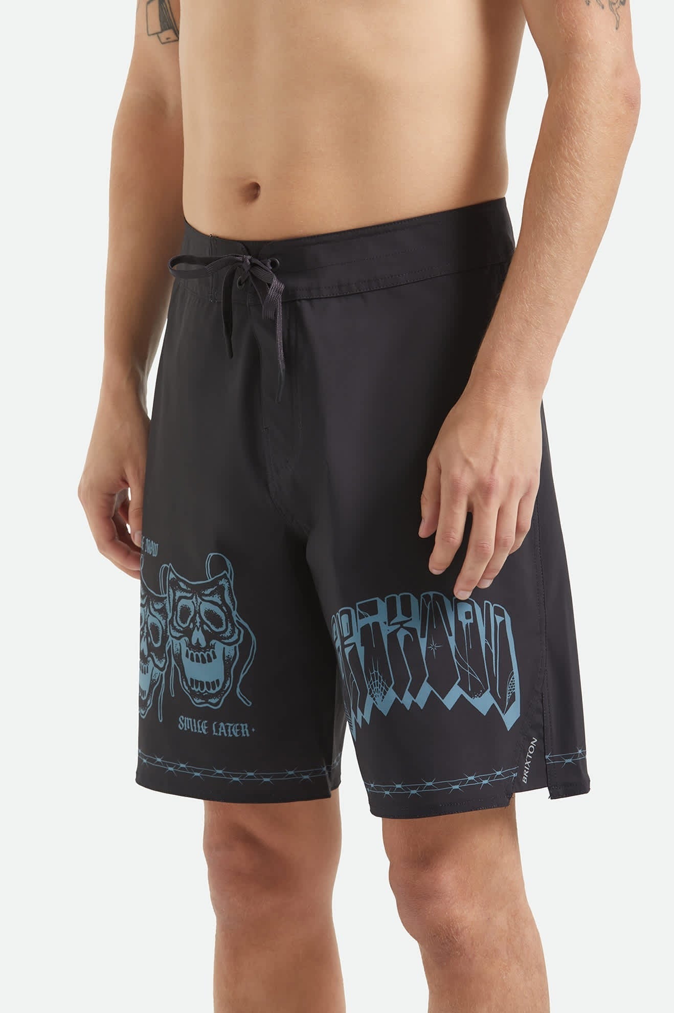 Blitz Boardshort 21" - Black Masks
