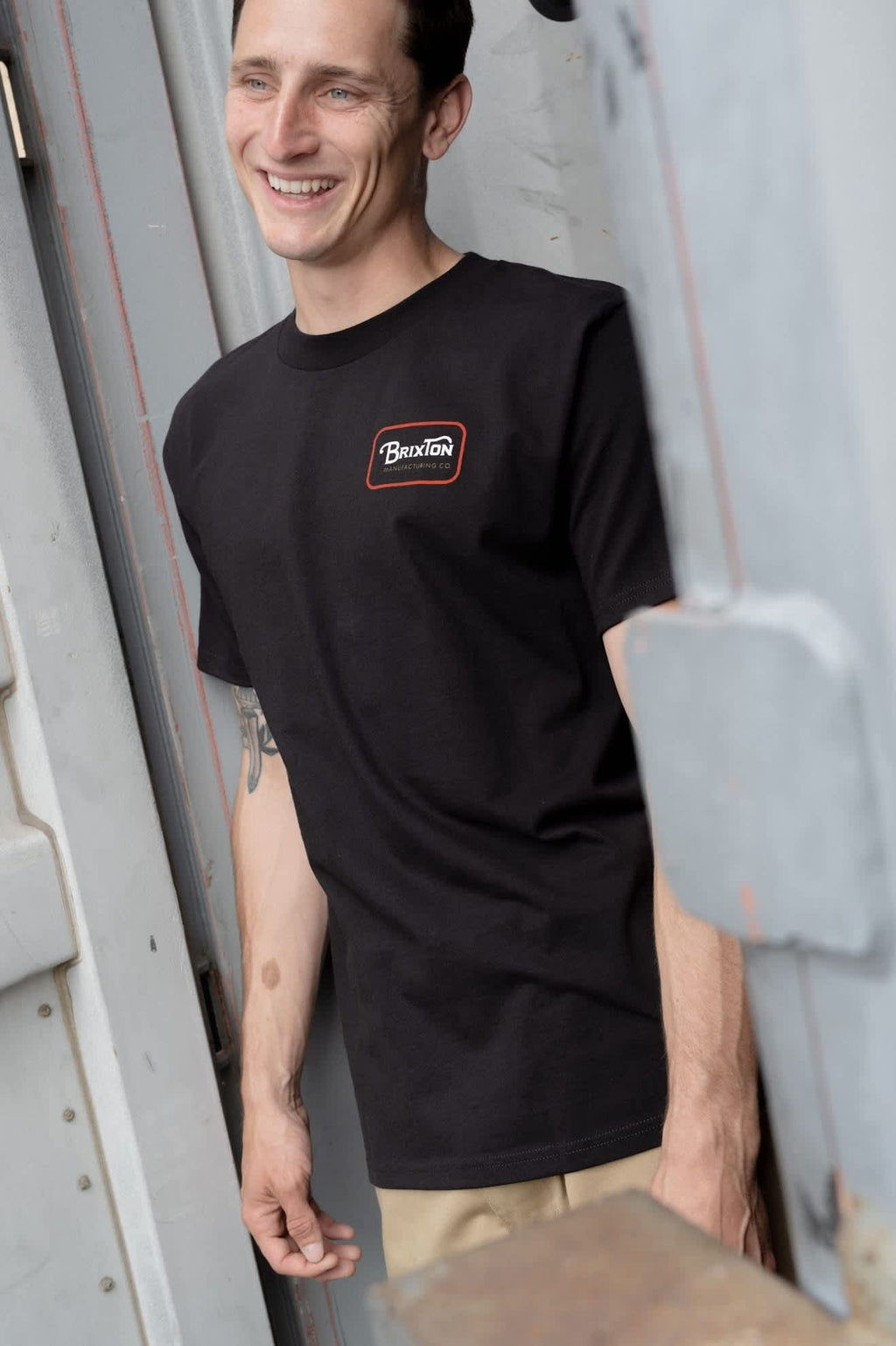 Grade Short Sleeve Standard T-Shirt - Black/Red/Copper