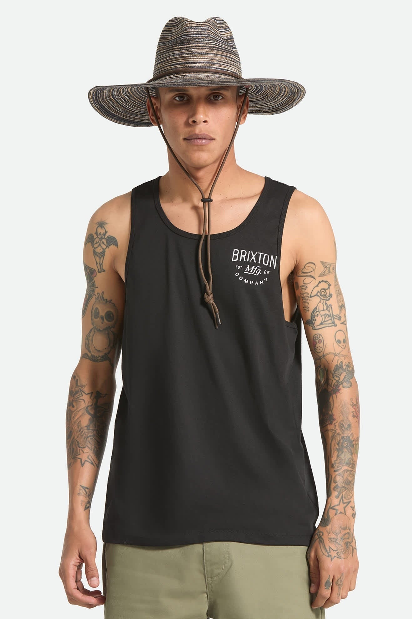 Mitch Packable Sun Hat - Brown