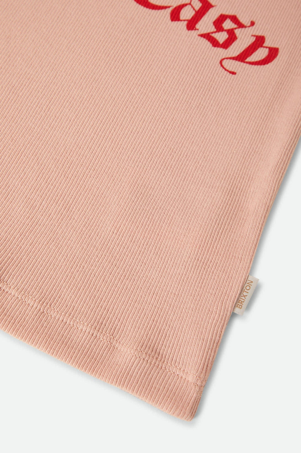 Take It Easy Ringer A-Tank - Silver Pink