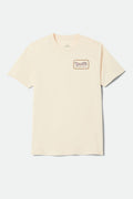 Grade Standard T-Shirt - Cream/Burgundy/Rust