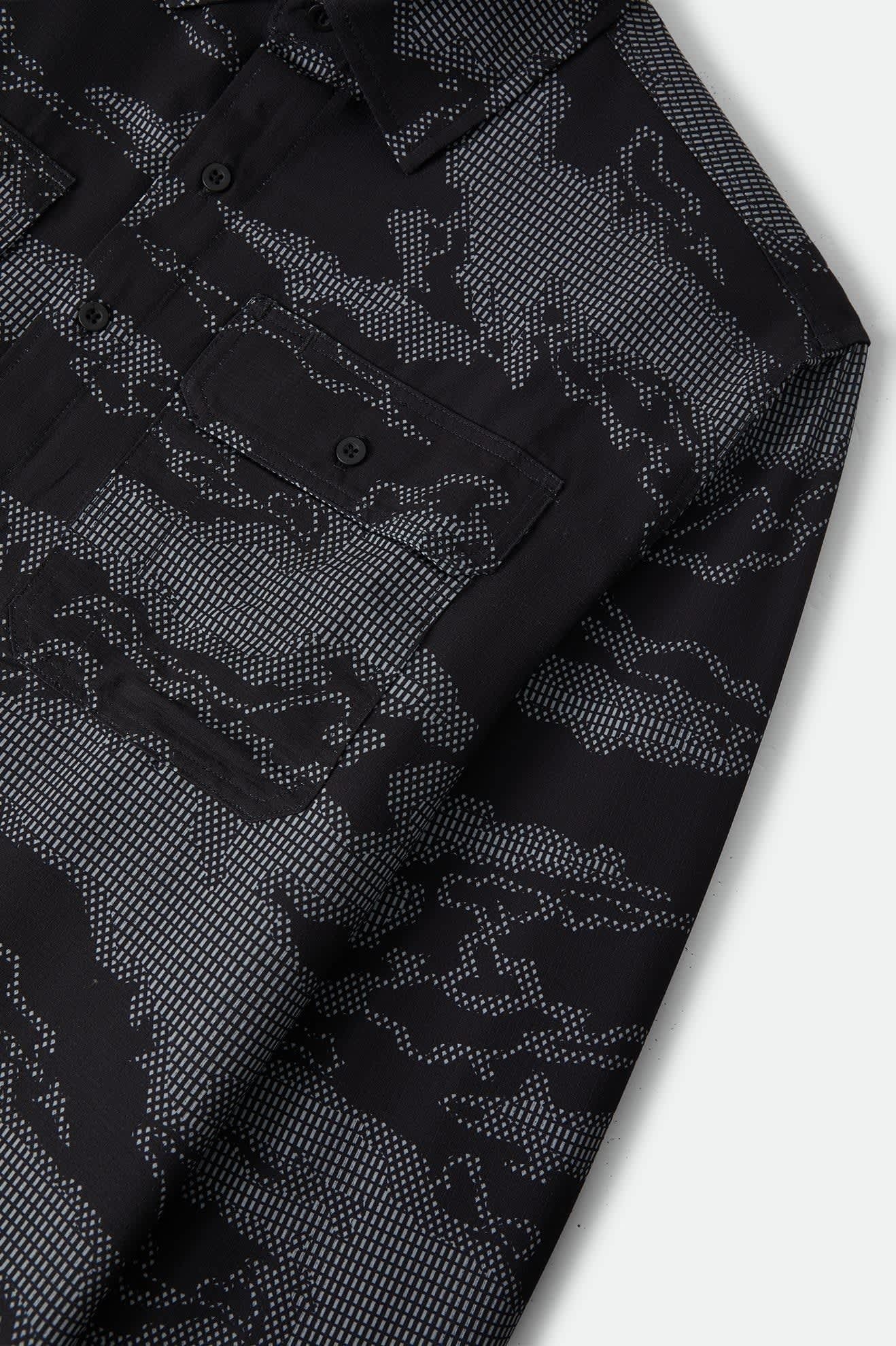Journey Lightweight Shirt - Black Camo