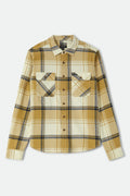 Bowery Lightweight Ultra Soft Flannel - Yellow/Dusted Ochre