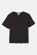 Carefree Organic Garment Dye Perfect T-Shirt - Black