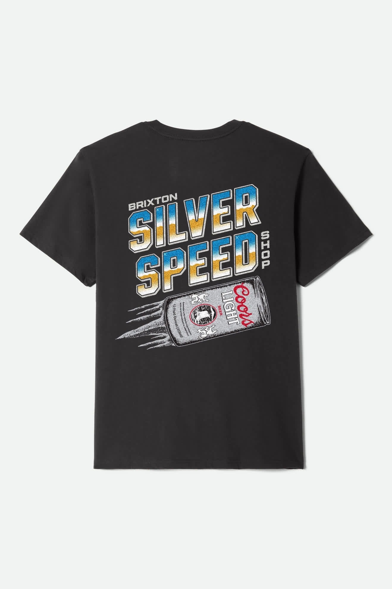 Coors Light Silver Speed S/S Standard T-Shirt - Black