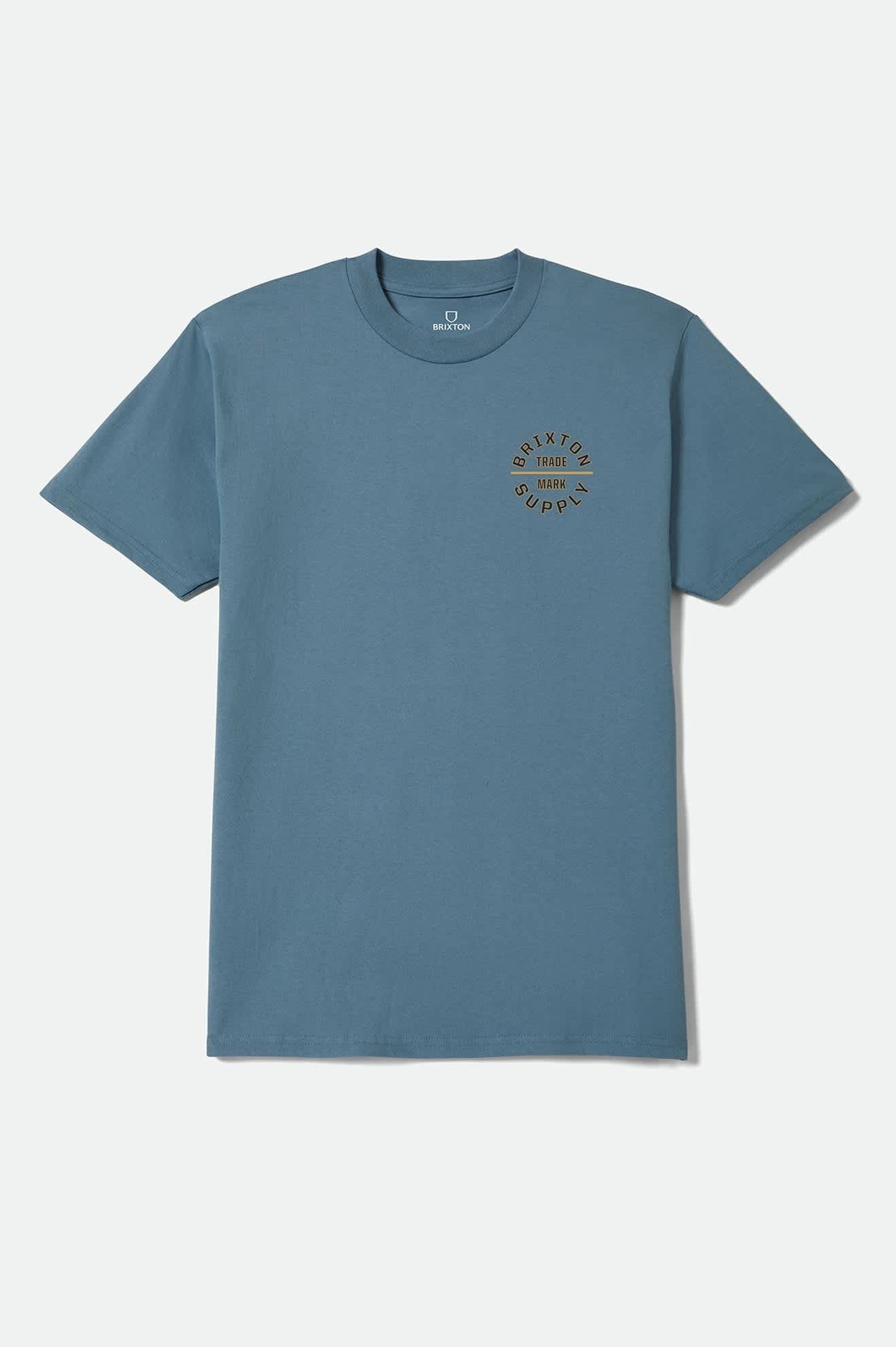 Oath V Standard T-Shirt - Harbor Blue/Sauterne Yellow/Black