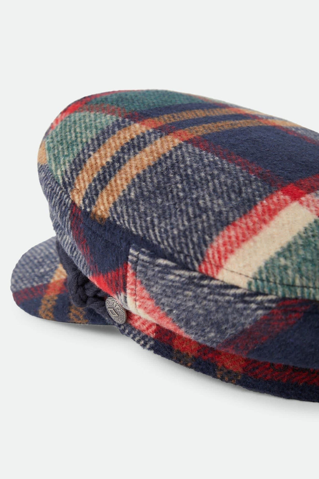Fiddler Fisherman Cap - Navy/Green/Red/Cream