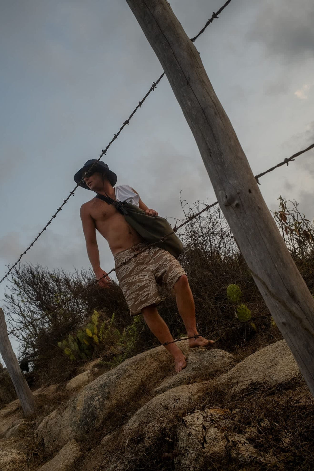 Journey Active Short - Desert Tiger Camo