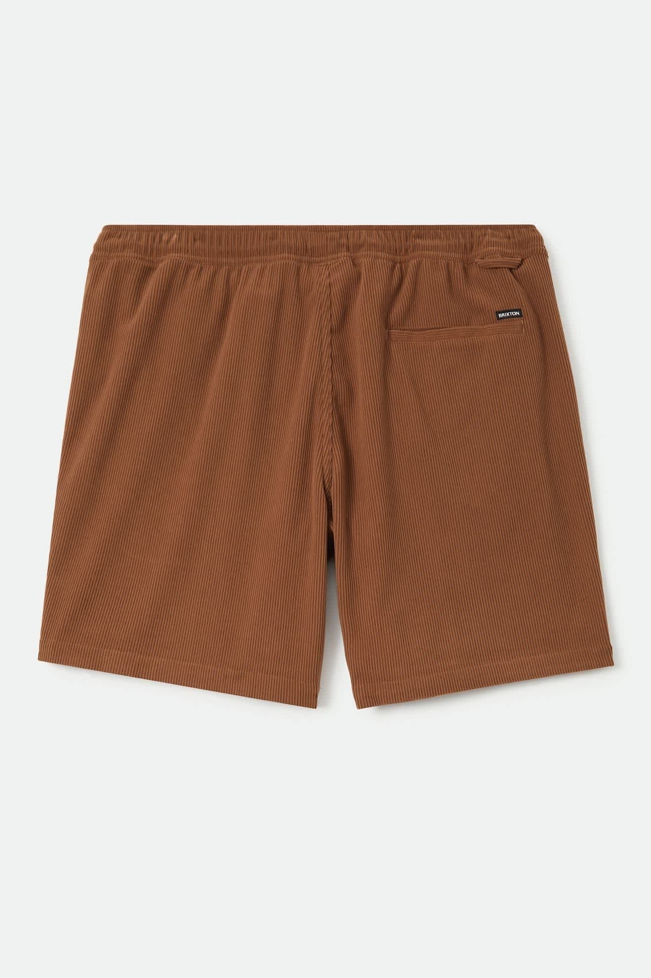 Everyday Corduroy Short - Tobacco Brown