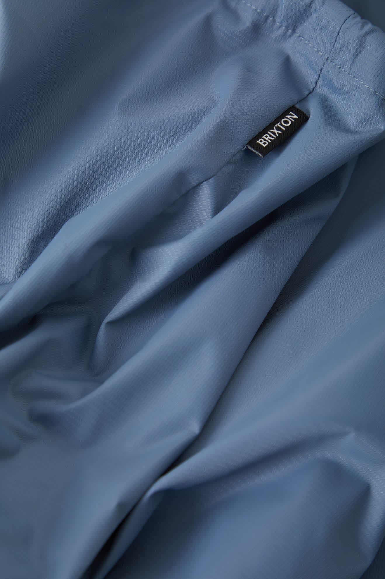 Hooded Claxton Lightweight Jacket - Slate Blue