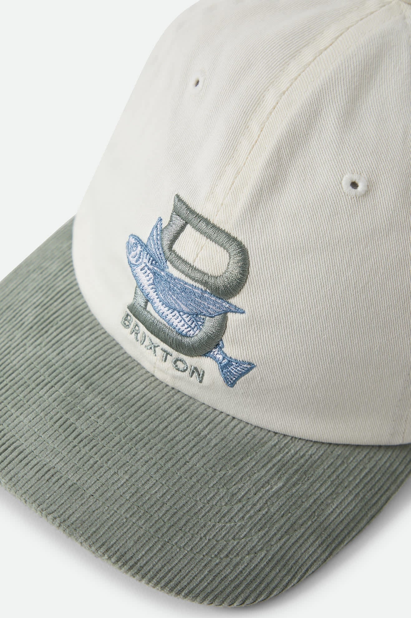 Flying Fish Parsons Snapback - Off White/Desert Sage
