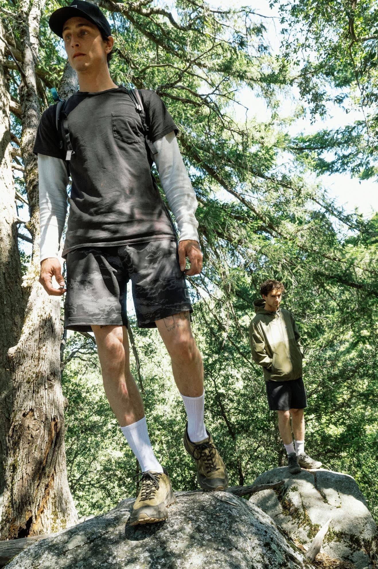 Journey Active Short - Black Camo