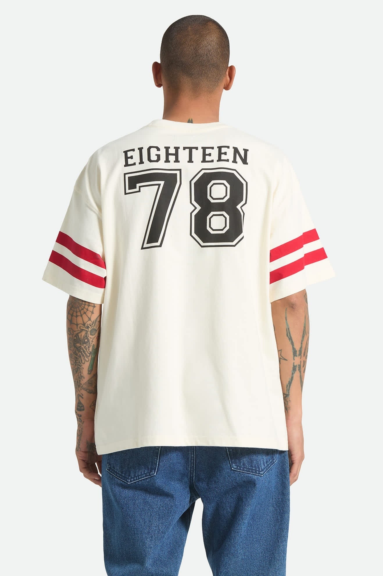 Rainier 1878 Short Sleeve Oversized T-Shirt - Natural