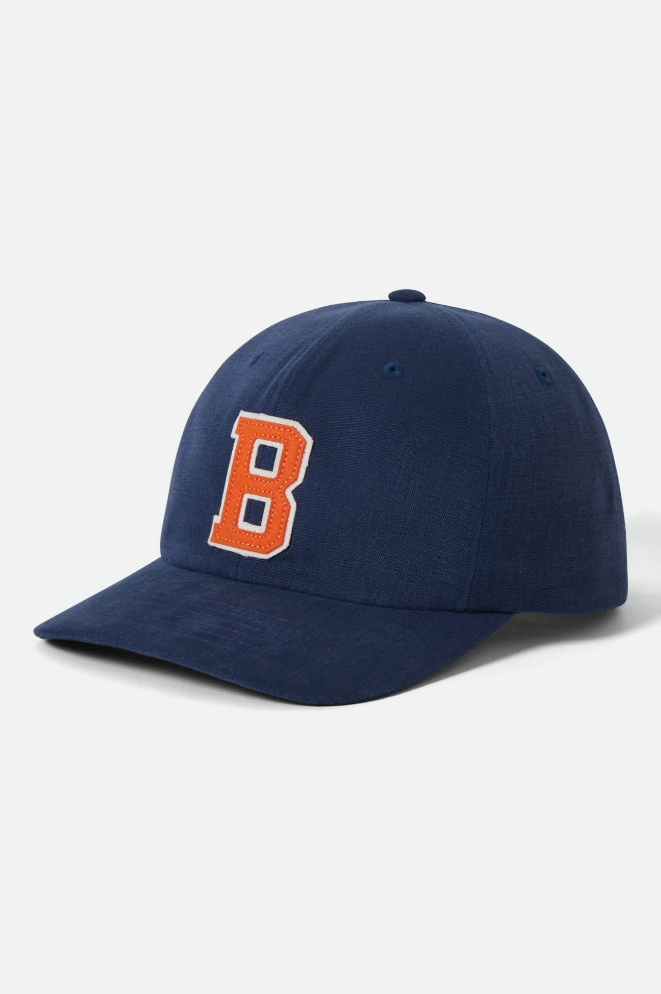 Big B Adjustable Hat - Midnight Blue/Orange