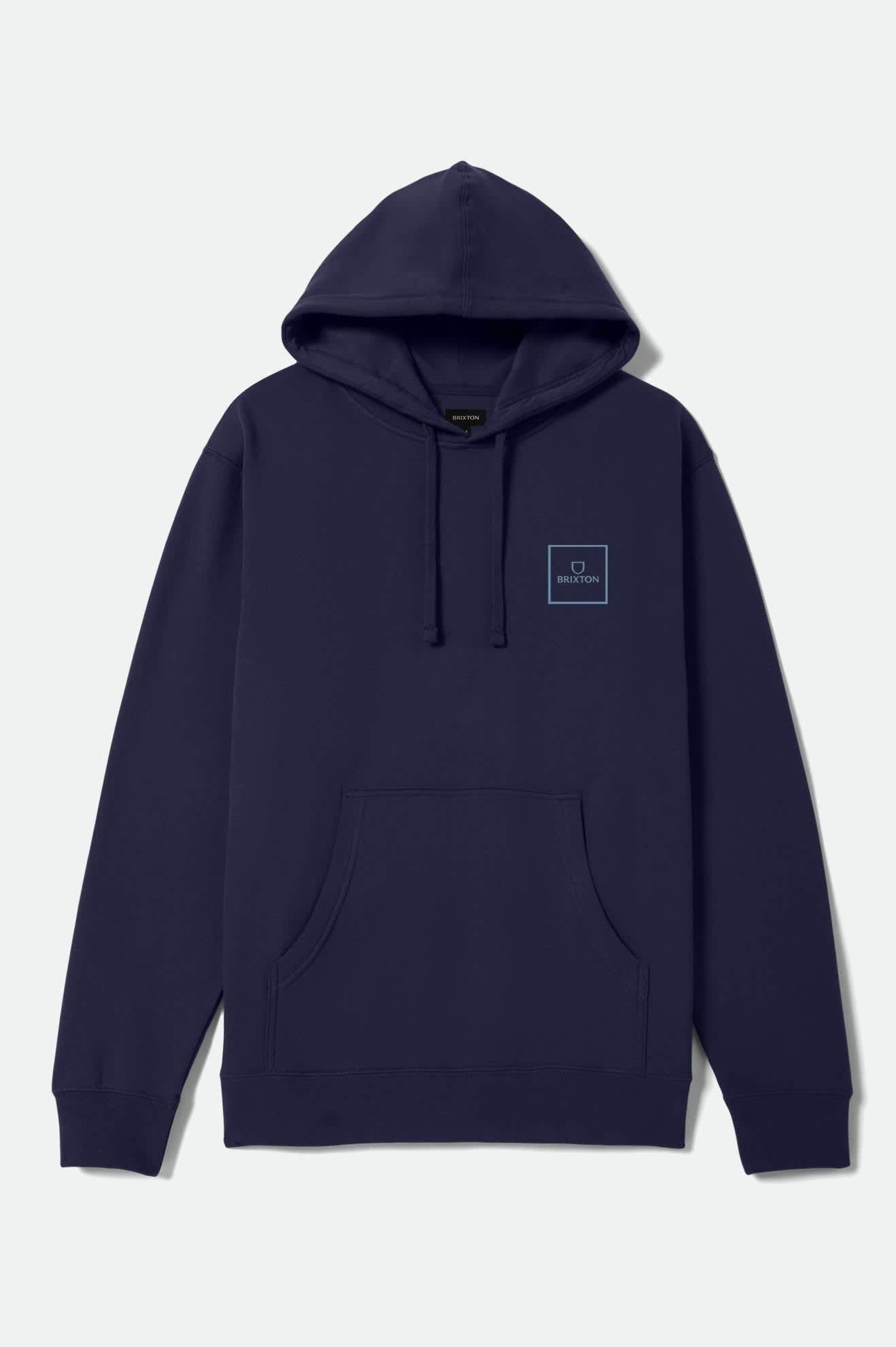 Alpha Square Hoodie - Classic Navy/Borrowed Blue