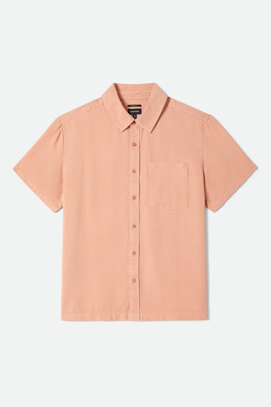 Cooling Comfort Short Sleeve Shirt - Silver Pink
