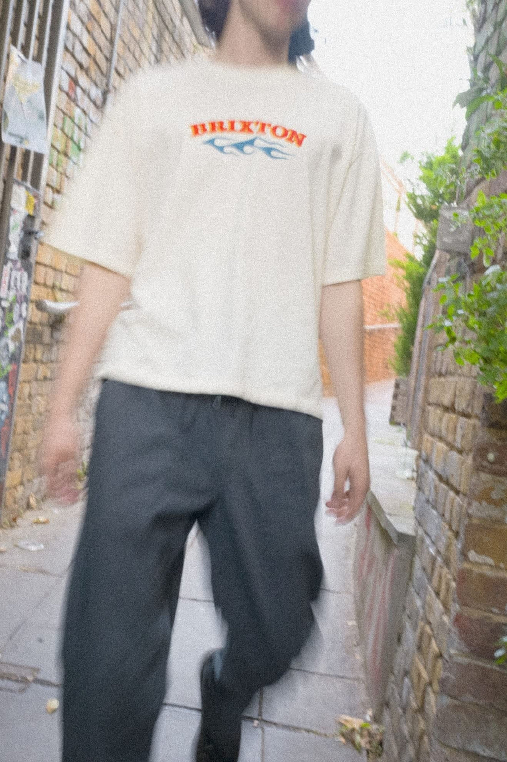 Clifton Boxed Crop T-Shirt - Cream
