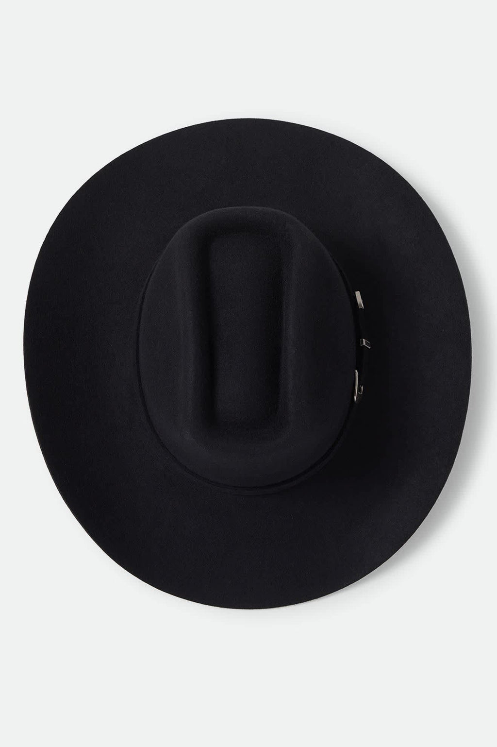 Prescott Brick Top Cowboy Hat - Black