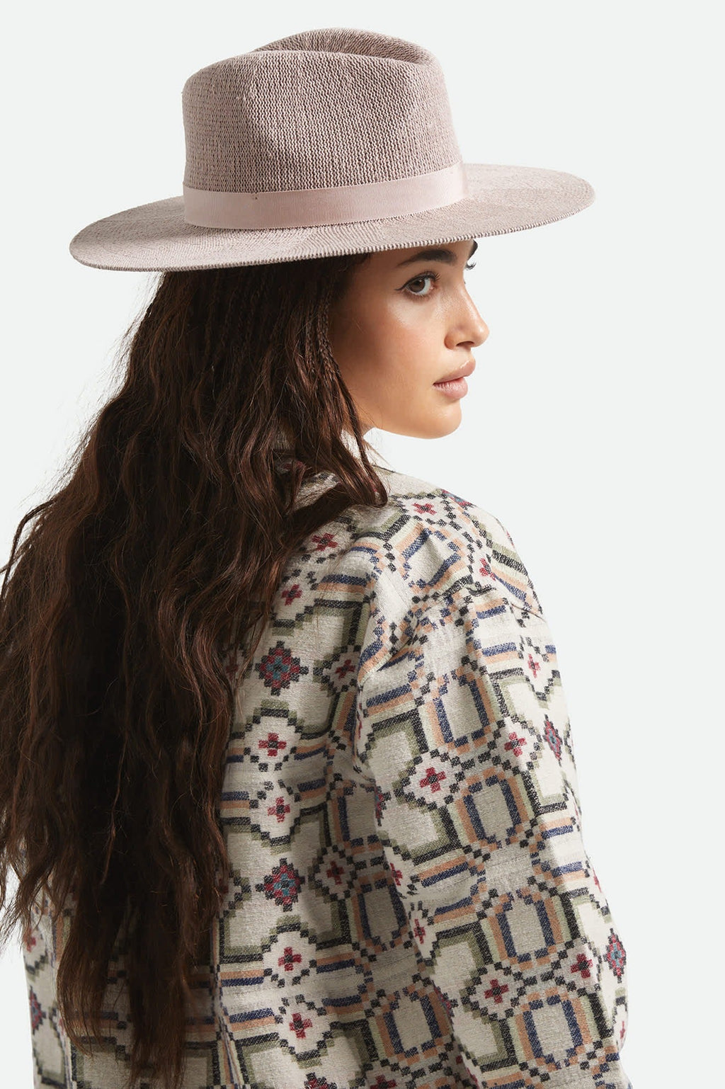 Lyons Knit Packable Hat - Chalk Pink
