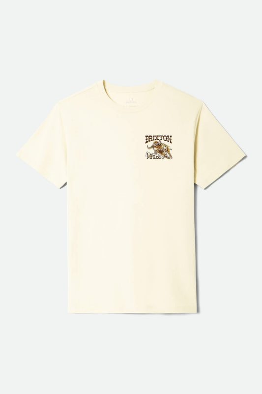 Barquero Short Sleeve Standard T-Shirt - Cream