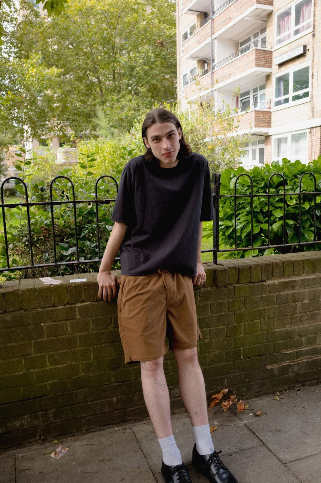 Everyday Corduroy Short - Tobacco Brown