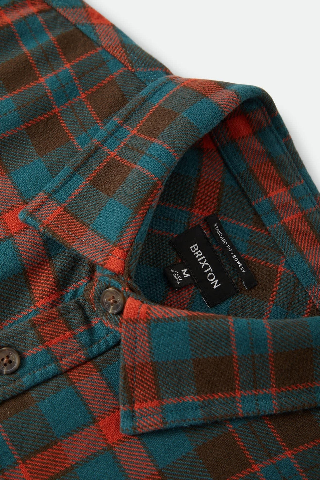 Bowery Flannel - Walnut Brown/Ultra Marine
