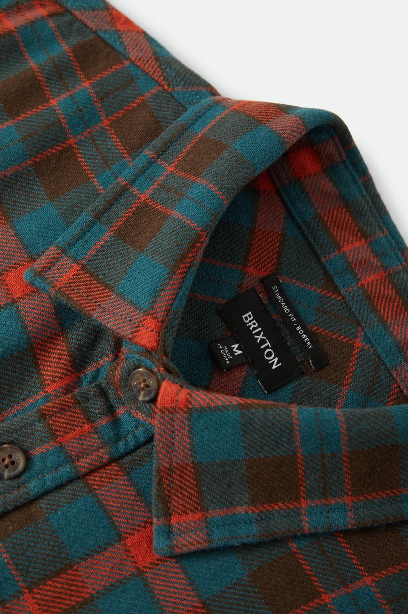 Bowery Flannel - Walnut Brown/Ultra Marine