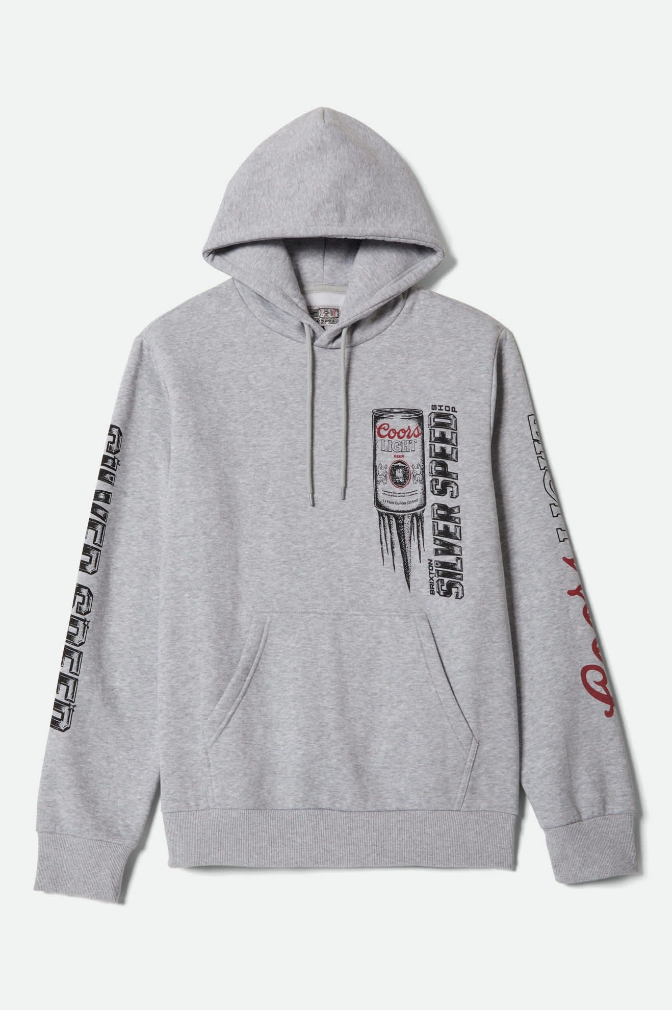 Coors Light Silver Speed Hoodie - Heather Grey