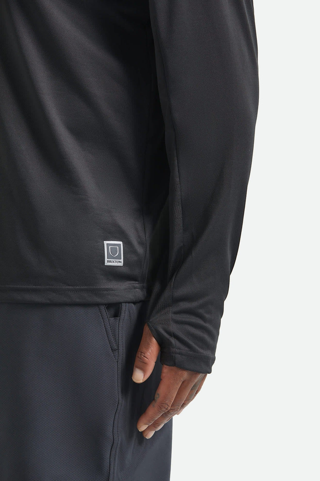 Journey Long Sleeve Sun Hoodie - Black