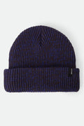 Chunky Heist Beanie - Marled Navy/Caramel