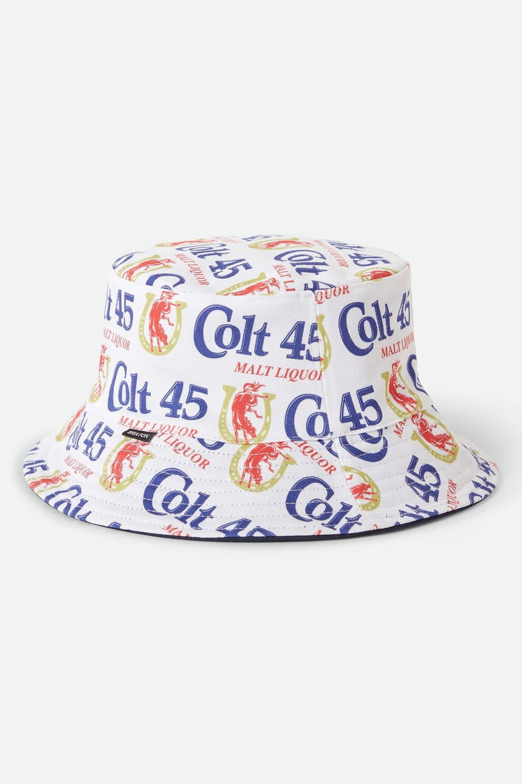 Colt 45 X Brixton Bucket Hat - Multi/Midnight Blue