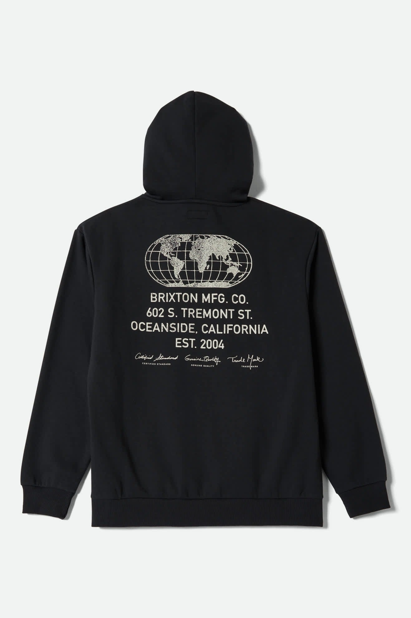 Union Relaxed Hoodie - Black