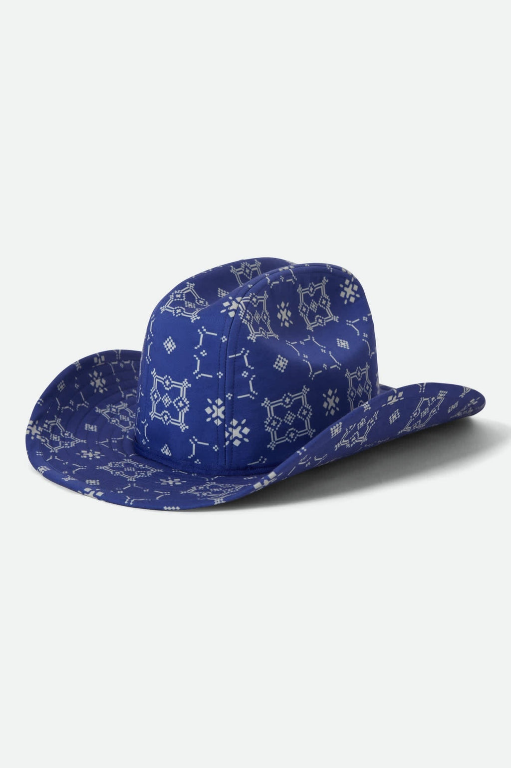 Odessa Cowboy Hat - Sunrise Blue/White