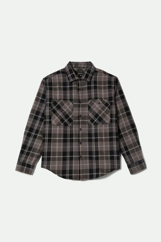 Vintage Wash Flannel - Black/Charcoal Beige/Slate