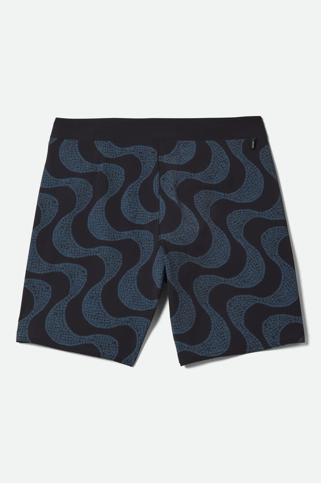 Blitz Boardshort 19" - Black/Future Grey Warped Tile
