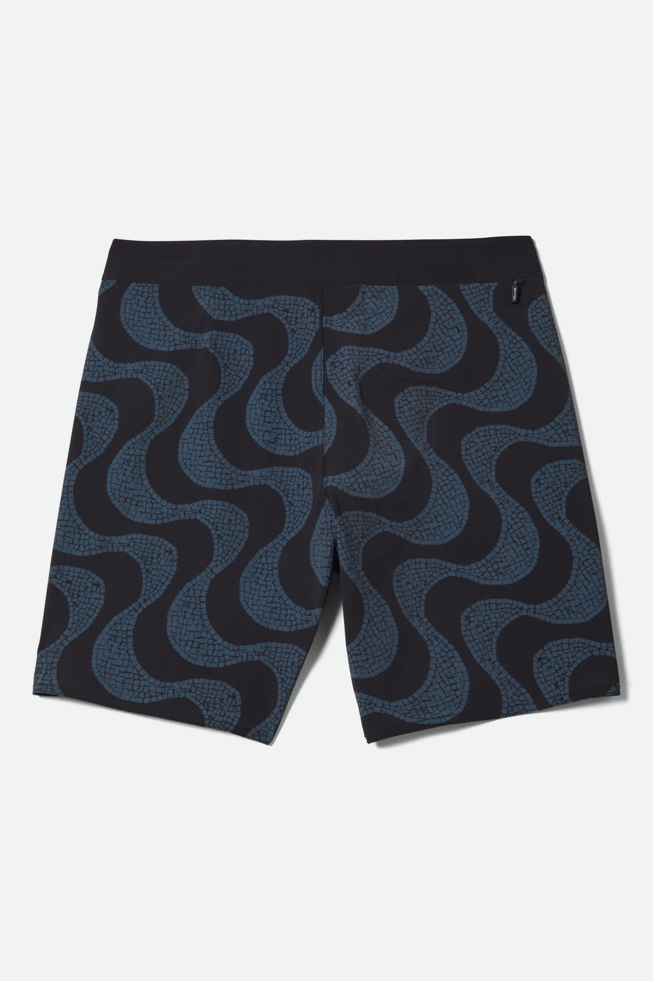 Blitz Boardshort 19" - Black/Future Grey Warped Tile